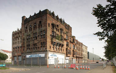 Napier House, before it was demolished in 2009